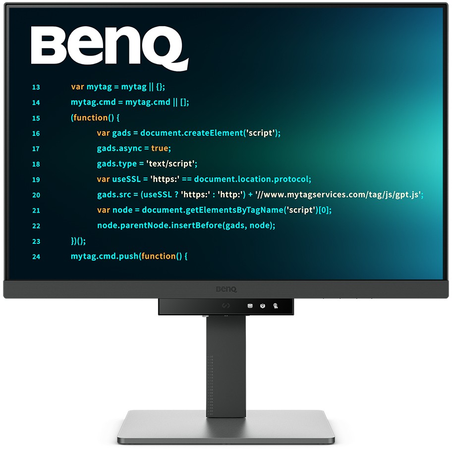 Monitor BenQ RD240Q / 24.1″ / WQXGA IPS LCD / 60Hz / 5ms / HDMI + DP + USB-C / Speaker - Zezë