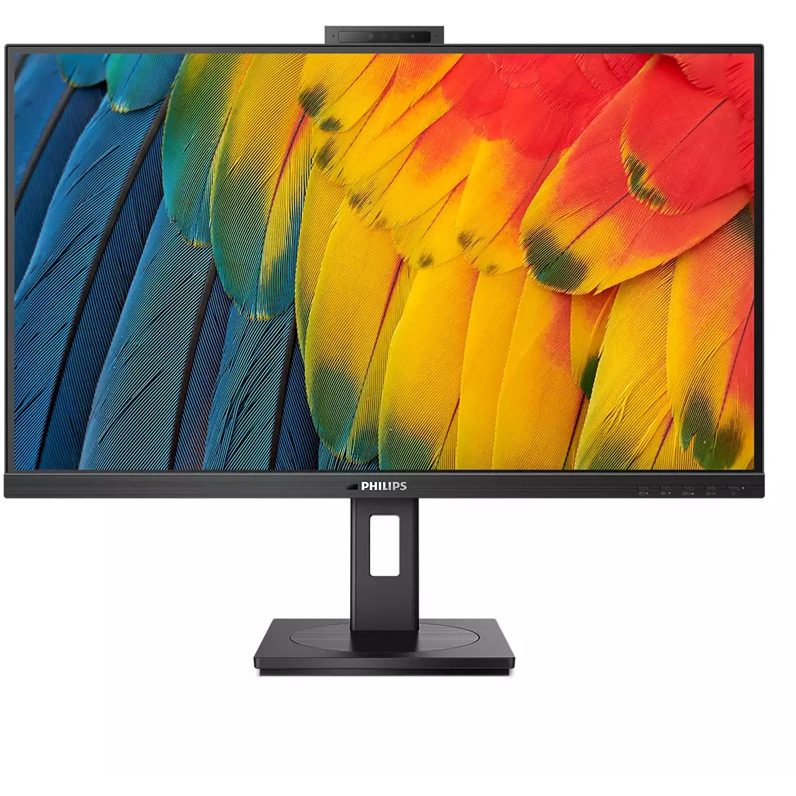 Monitor Philips 27B1U5601H / 27″ / QHD IPS LCD / 75Hz / 4ms / HDMI + DP + USB-C + USB Hub / Speaker + Webcam - Zezë