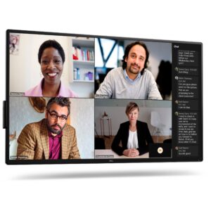 Ekran Prezantues Dell Pro P5525QC / 55″ / 4K UHD IPS LCD / 75 Hz / 8ms / HDMI + DP + USB-C / Speaker - Zezë
