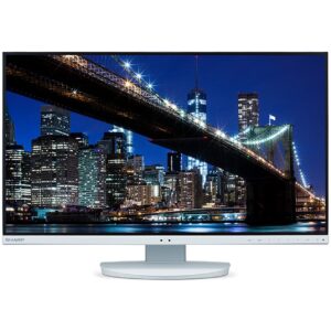 Monitor për punë Sharp MultiSync EA272Q / 27"/ WQHD IPS LCD / 75Hz / 6 ms / USB+HDMI+DisplayPort - Bardhë