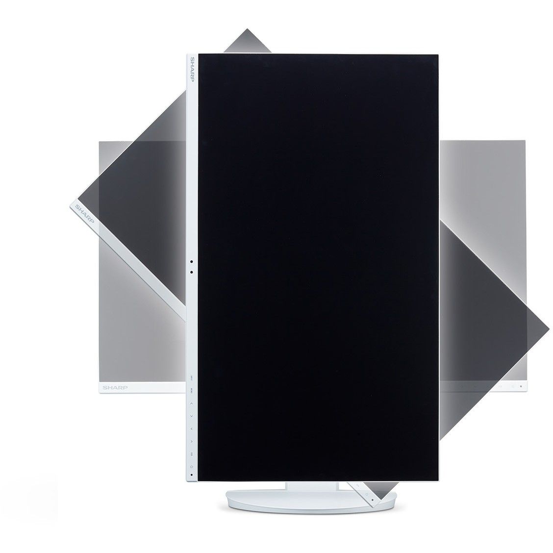 Monitor për punë Sharp MultiSync EA272Q / 27"/ WQHD IPS LCD / 75Hz / 6 ms / USB+HDMI+DisplayPort - Bardhë - Figura 5