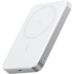Powerbank ANKER / MagGo PowerBank / 10000mAh / Slim / Magnetic / iPhone 12+ & AirPods - Bardhë