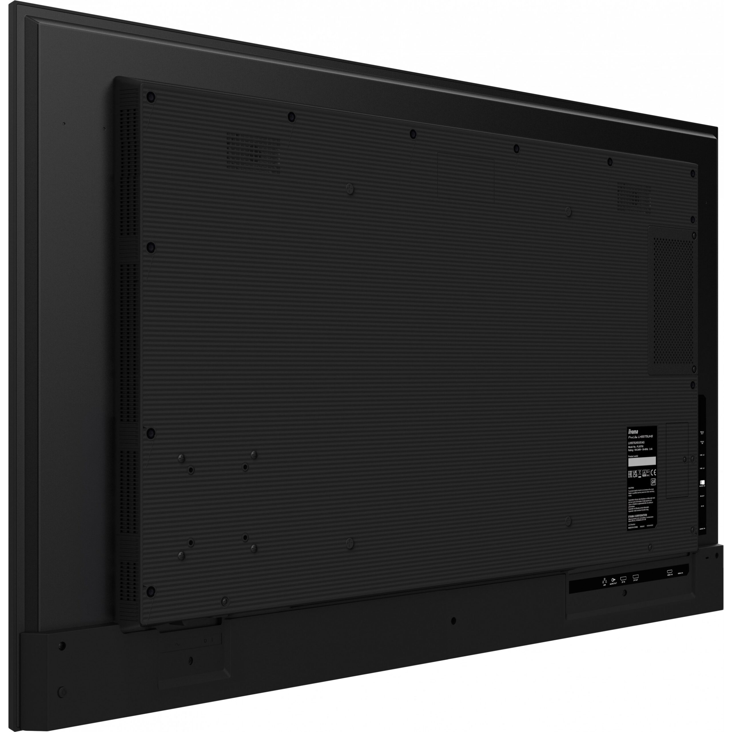 Ekran Prezantues iiyama ProLite LH5575UHS-B1AG / 55″ / 4K UHD IPS LCD / 60 Hz / 8ms / HDMI + DP + USB / Speaker - Zezë - Figura 5