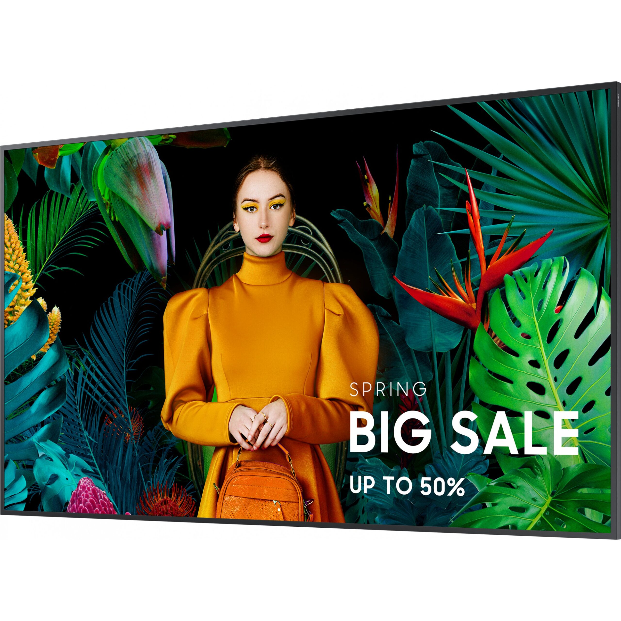 Ekran prezantues Samsung Smart Signage QB43C / 43" / 4K Ultra HD LCD VA / 75 Hz / 8 ms / HDMI+USB+LAN - Zezë - Figura 3