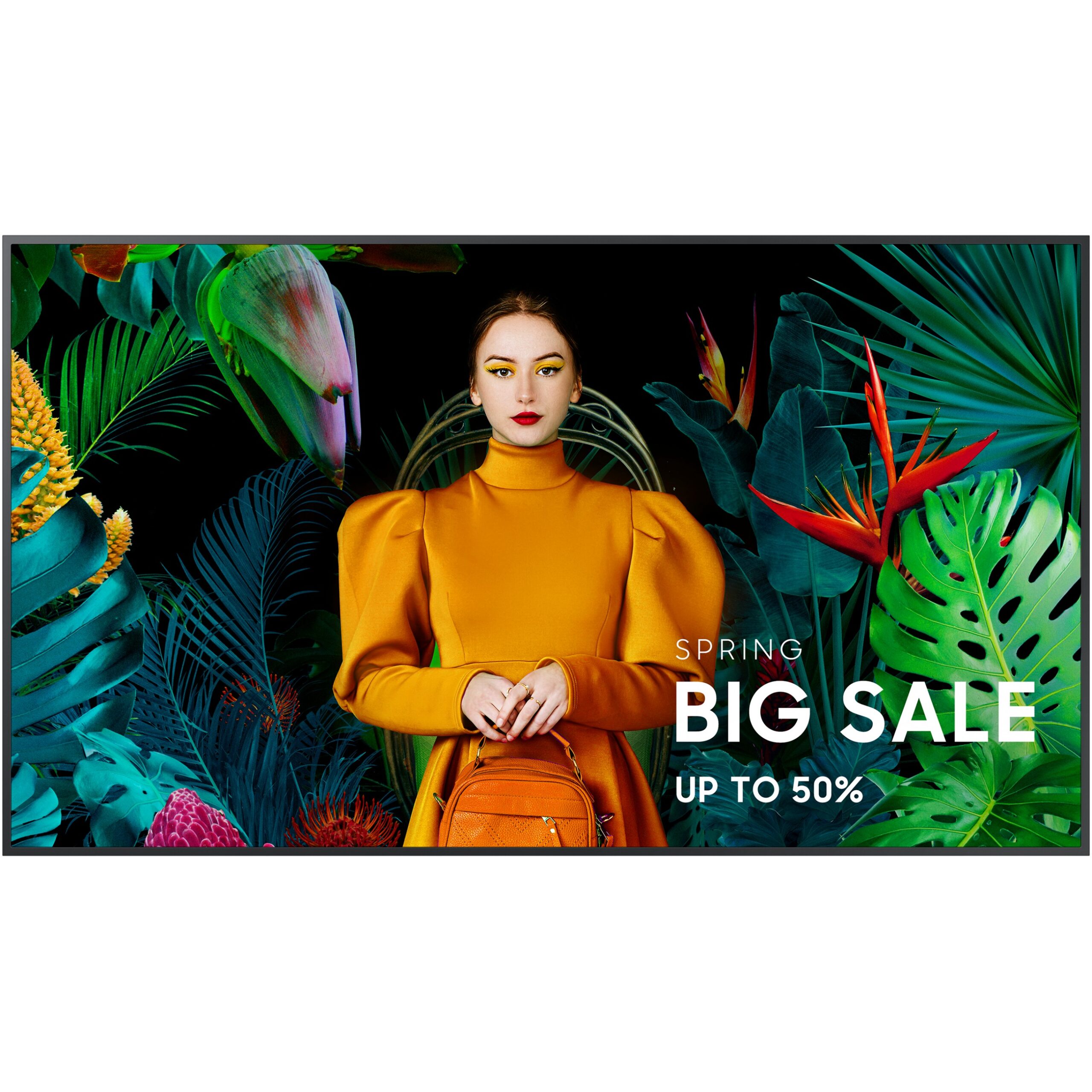 Ekran prezantues Samsung Smart Signage QB43C / 43" / 4K Ultra HD LCD VA / 75 Hz / 8 ms / HDMI+USB+LAN - Zezë - Figura 4