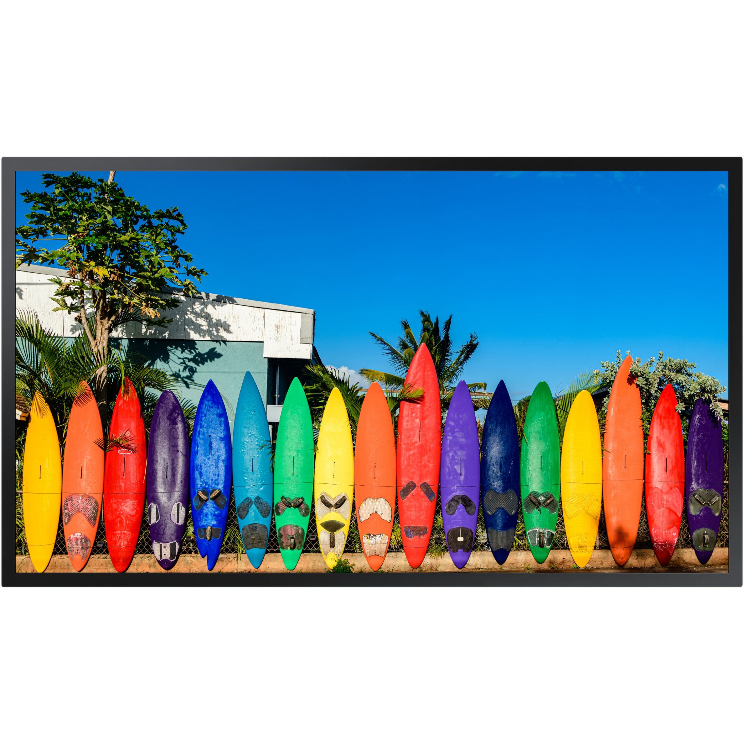 Ekran prezantues Samsung Smart Signage OM46B / 46″ / Full HD VA LCD / 75 Hz / 6ms / HDMI + DP + USB - Zezë