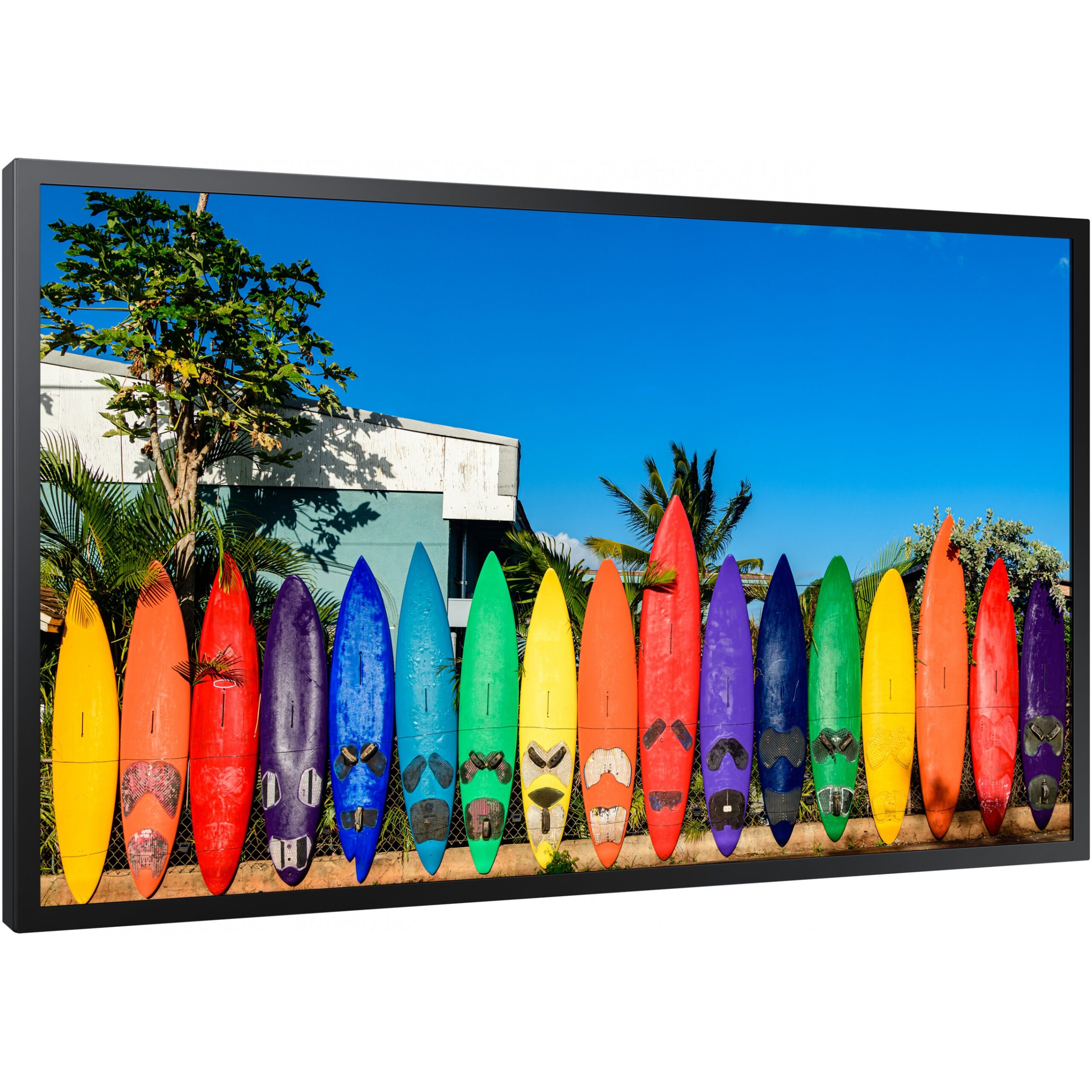 Ekran prezantues Samsung Smart Signage OM46B / 46″ / Full HD VA LCD / 75 Hz / 6ms / HDMI + DP + USB - Zezë - Figura 2