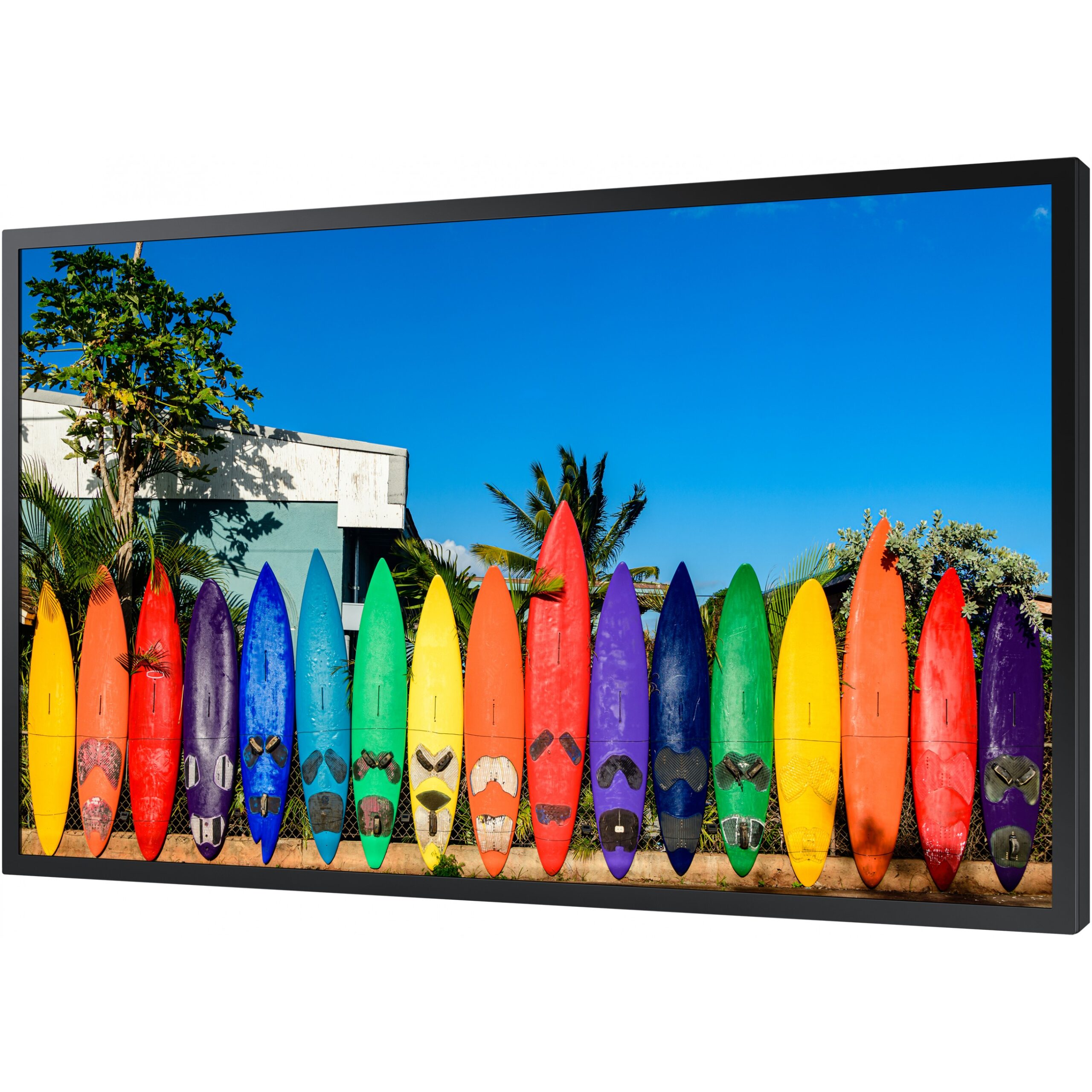 Ekran prezantues Samsung Smart Signage OM46B / 46″ / Full HD VA LCD / 75 Hz / 6ms / HDMI + DP + USB - Zezë - Figura 5