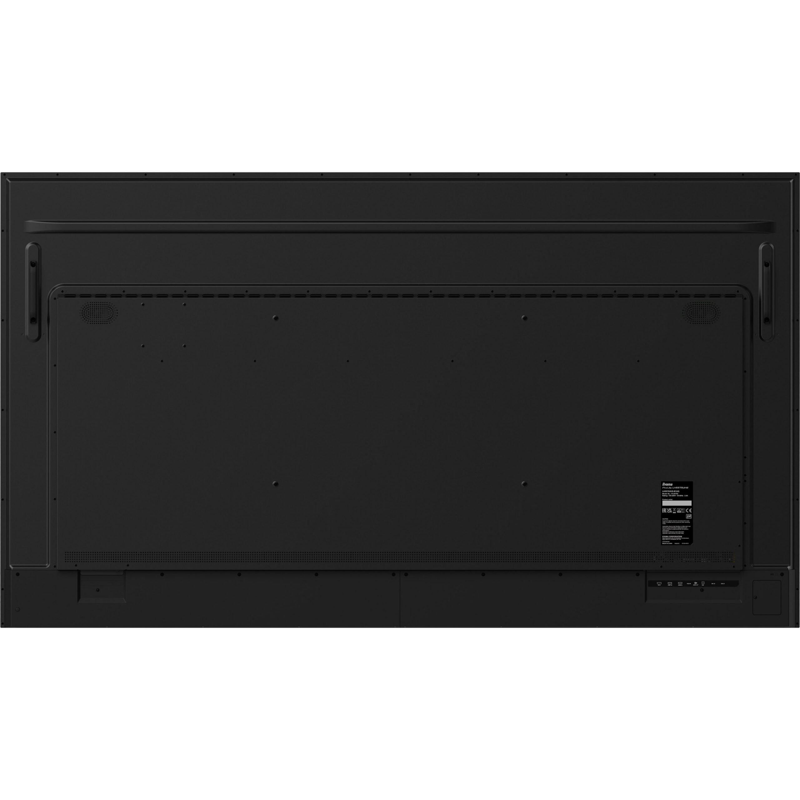Ekran Prezantues IIYAMA ProLite LH8665UHSB-B1 / 86″ / 4K UHD IPS LED / 60 Hz / 8ms / HDMI + DP + USB - Zezë - Figura 4