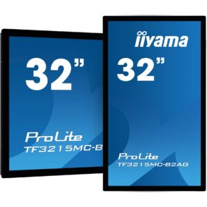 Monitor IIYAMA ProLite TF3215MC-B2AG / 31.5″ / Full HD VA LED Multi Touch / 8ms / HDMI + DP + VGA - Zezë