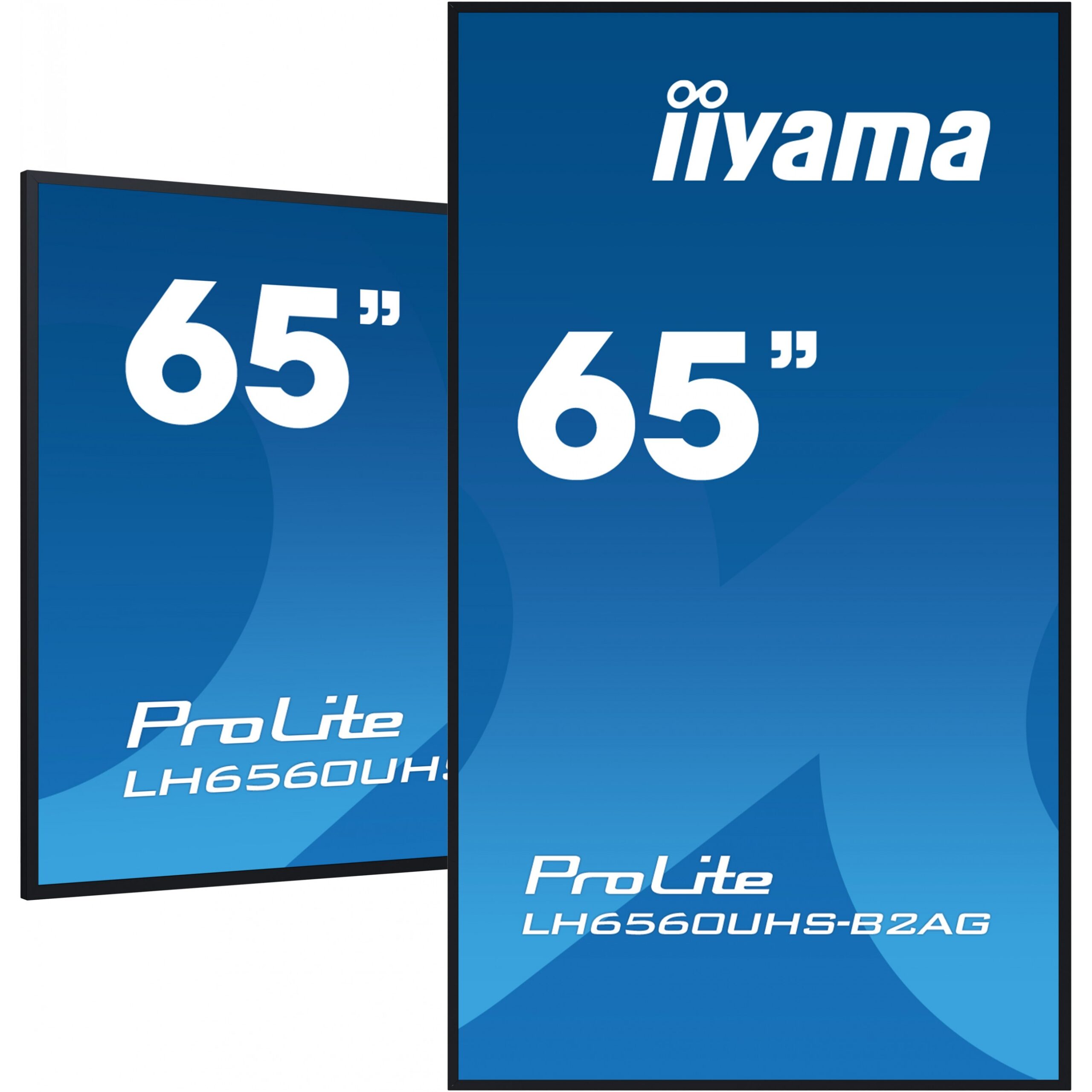 Ekran Prezantues iiyama ProLite LH6560UHS-B2AG / 65″ / 4K UHD VA LED / 60Hz / 6.5ms / HDMI + USB / Speaker - Zezë