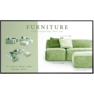 Ekran Prezantues LG 43UM5N-H Signage Display / 43″ / 4K UHD IPS LCD / 60Hz / 8ms / HDMI + DP + USB / Speaker - Zezë