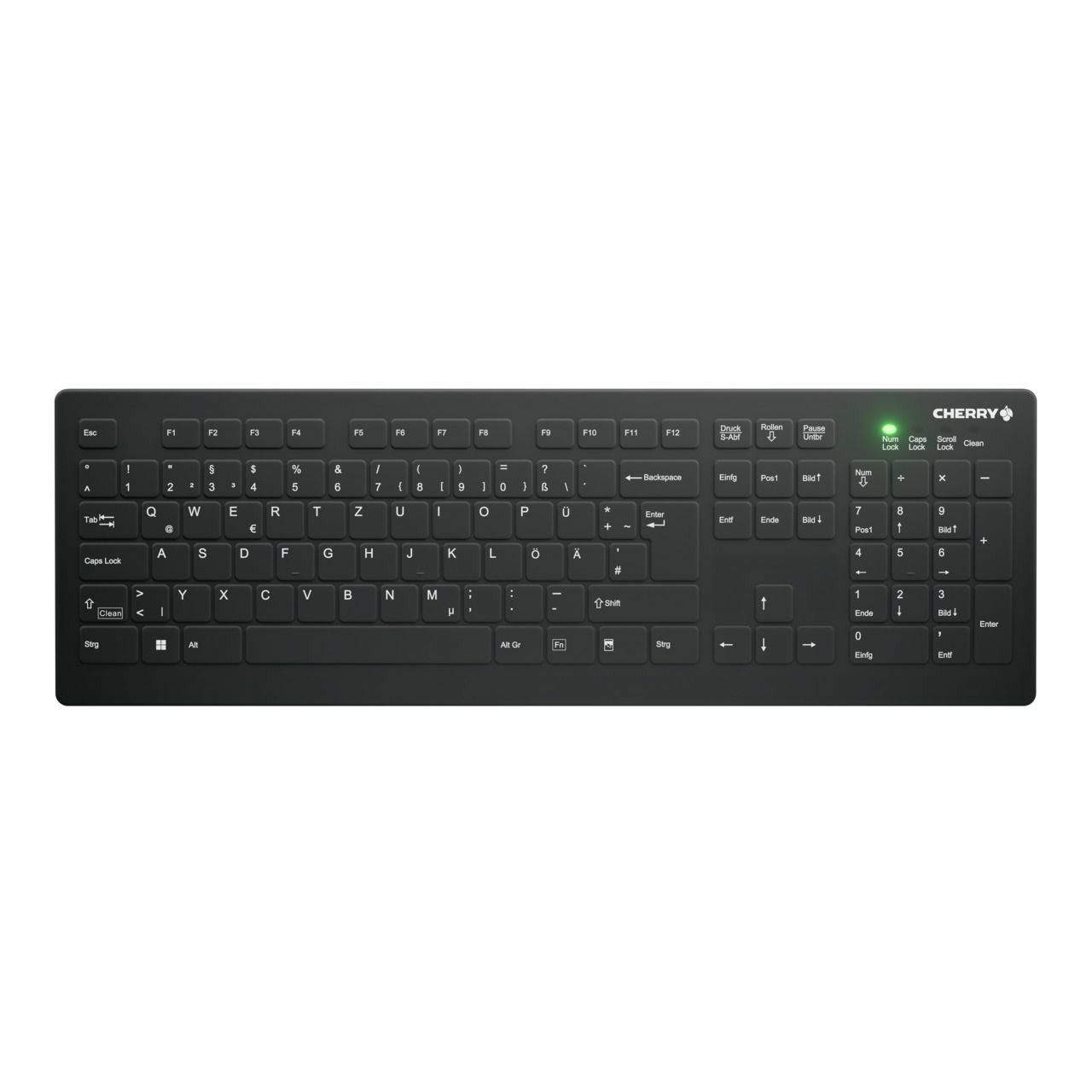 Tastierë CHERRY AK-C8112 / pa kabllo / RF / mekanike / e zezë