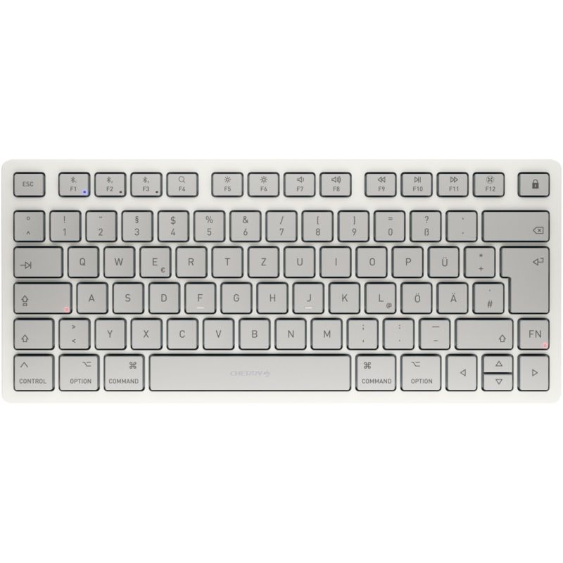 Tastierë Pa kabllo CHERRY KW 7100 Mini BT for Mac / QWERTZ - Bardhë
