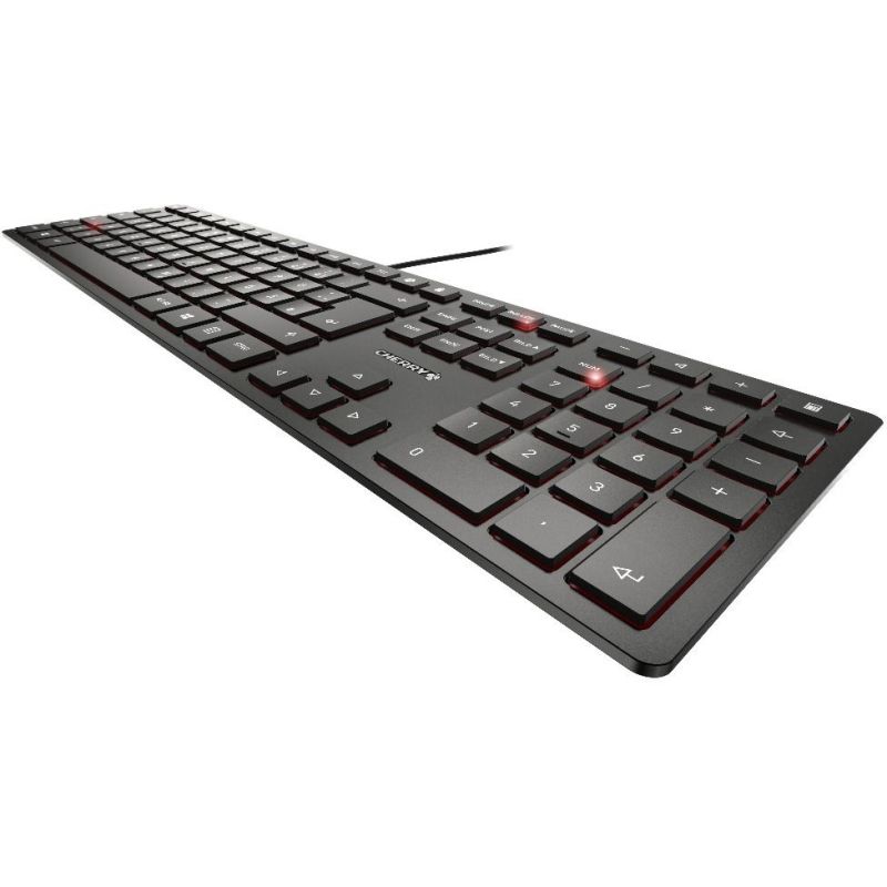 Tastierë me Kabllo CHERRY KC 6000 Slim - Zezë - Figura 3