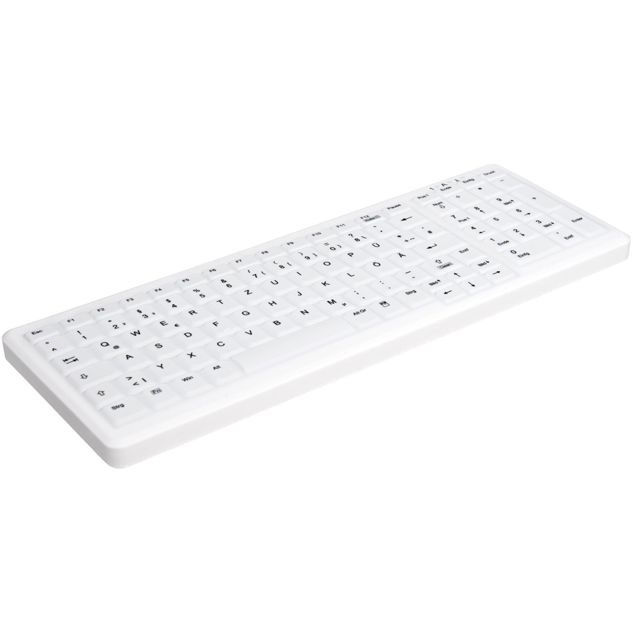 Tastierë CHERRY AK-C7000 / pa kabllo / RF / e bardhë - Figura 2