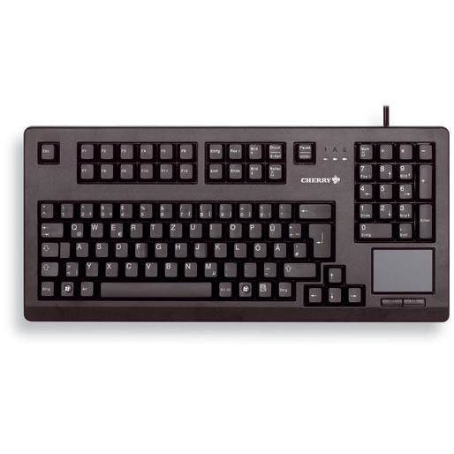 Tastierë CHERRY TouchBoard G80-11900 / me kabllo / USB / e zezë