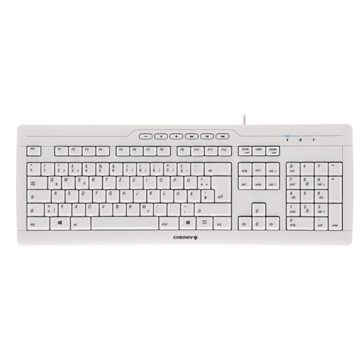Tastierë CHERRY STREAM 3.0 / me kabllo / USB