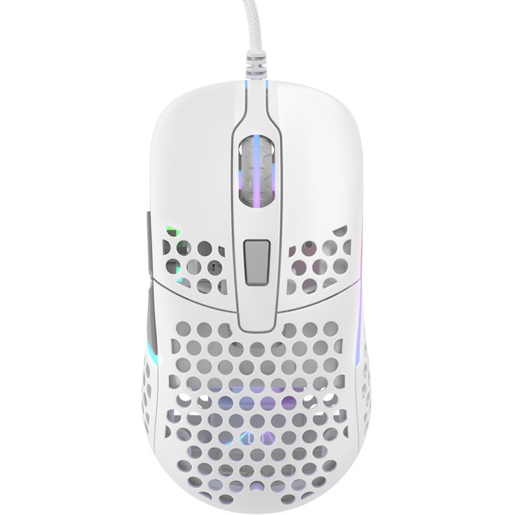 Mouse Gaming CHERRY XTRFY M42 / me kabllo / USB Type-A / optik / 16000 DPI / i bardhë