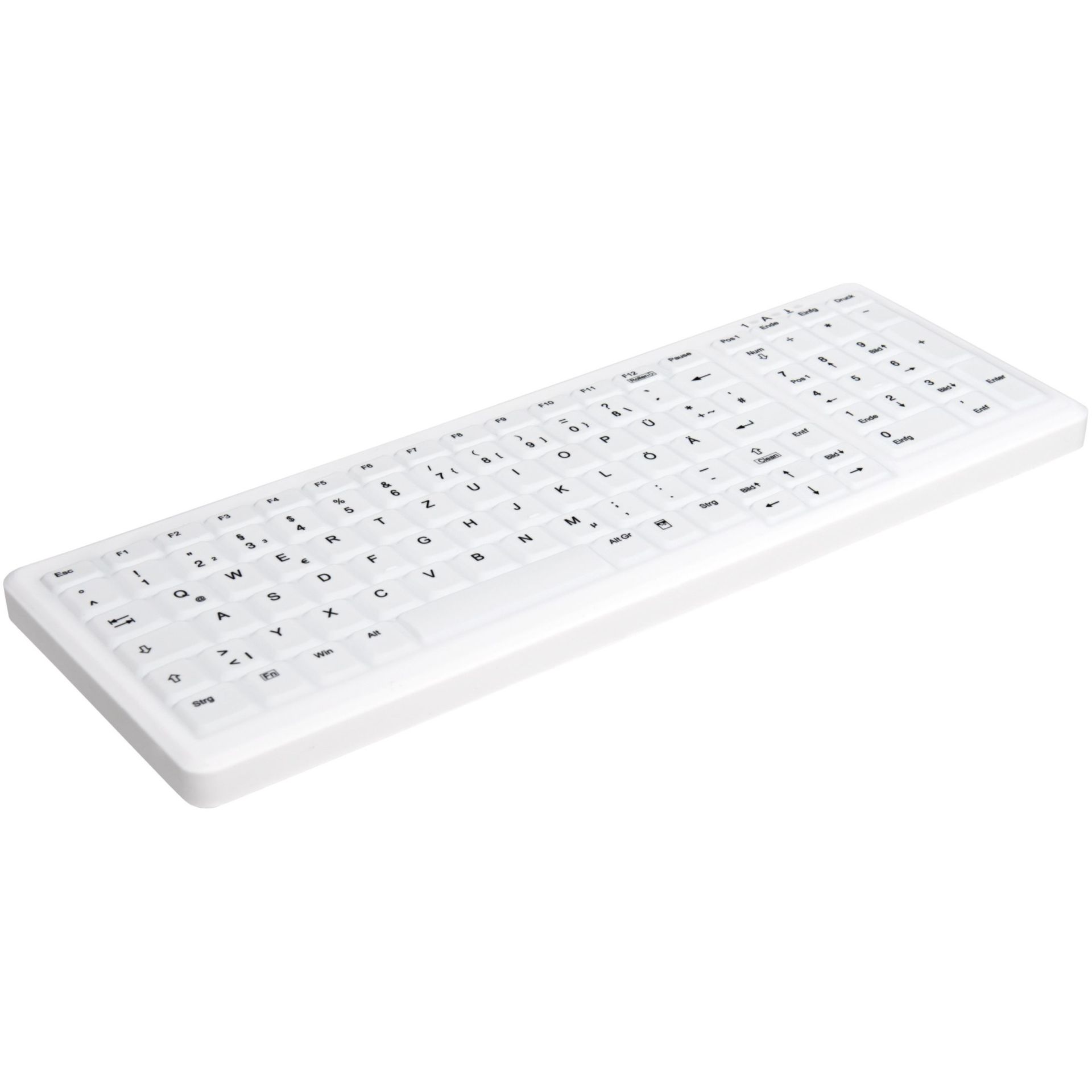 Tastierë me kabllo Industriale CHERRY ACTIVE KEY MTA AK‑C7000 / IP68 / DE Layout – Bardhë - Figura 2