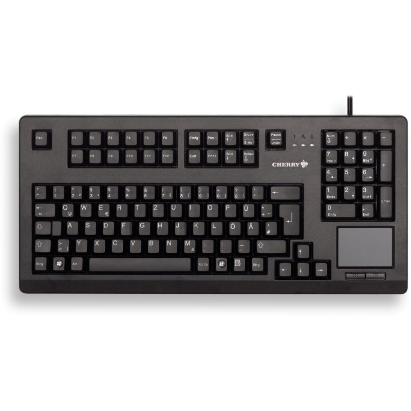 Tastierë me kabllo CHERRY G80-11900 Touchboard / QWERTY - Zezë