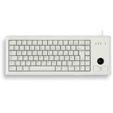 Tastierë me kabllo CHERRY G84-4400 – Trackball / DE Layout – Bardhë - Figura 3