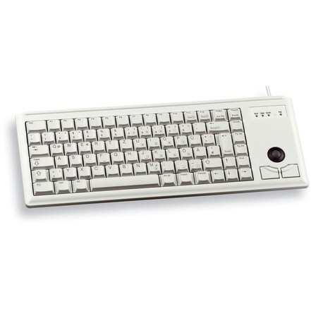 Tastierë me kabllo CHERRY G84-4400 TRACKBALL / USB / QWERTY / Gri