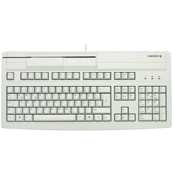 Tastierë Me kabllo CHERRY MultiBoard V2 G80-8000 / German Layout – Gri