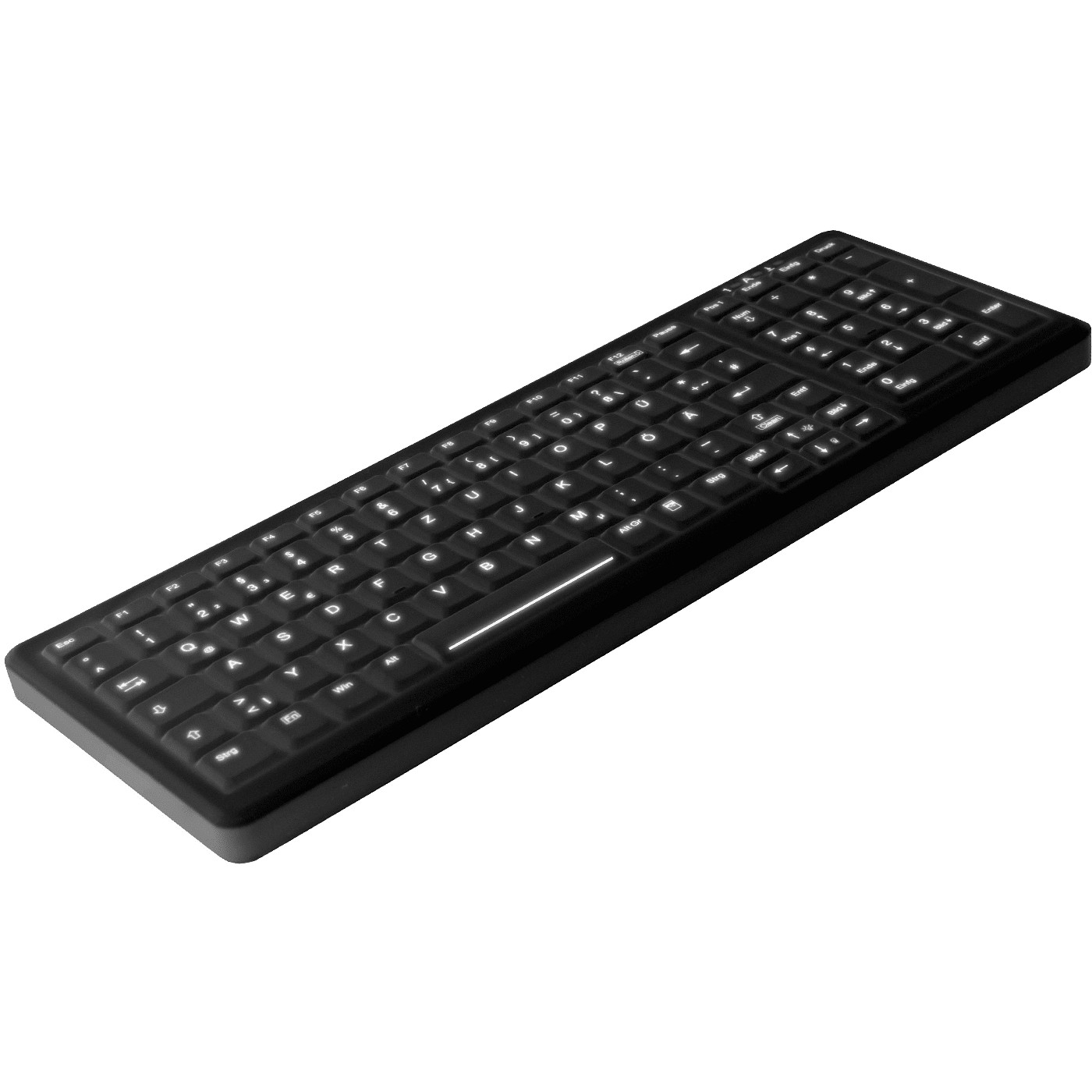 Tastierë me kabllo CHERRY AK-C7000 / QWERTZ – Zezë - Figura 2