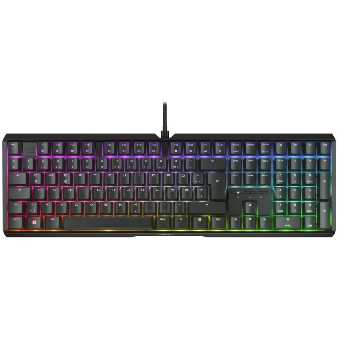 Tastierë Gaming CHERRY XTRFY MX 3.1 RGB MX2A Red Wired / QWERTZ - Zezë