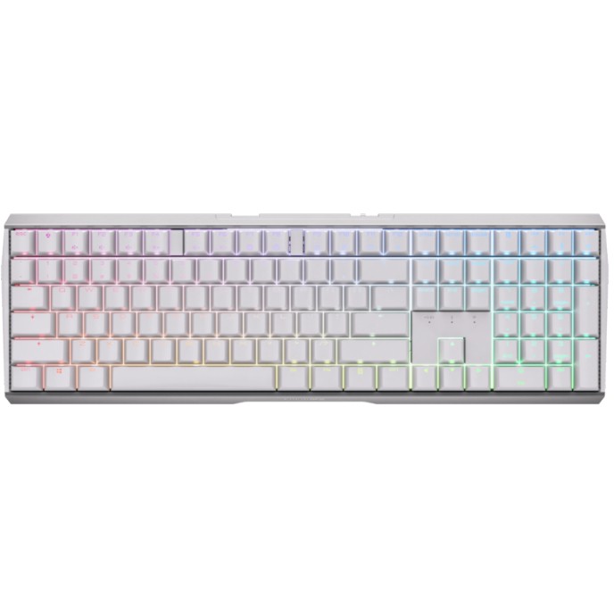 Tastierë Gaming CHERRY MX 3.0S MX Red Wireless / QWERTZ - Bardhë