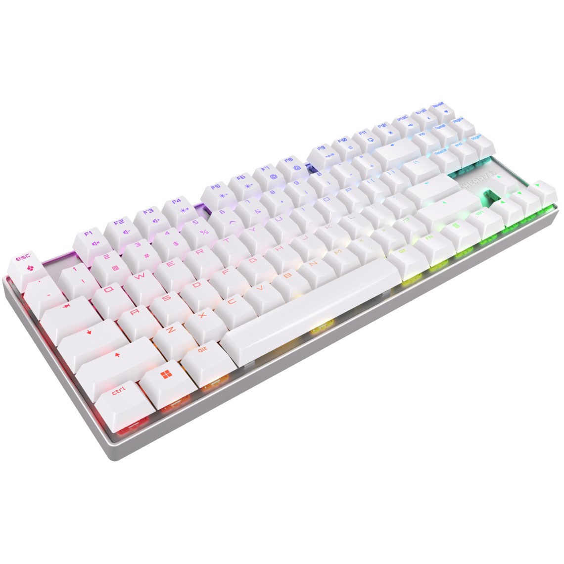 Tastierë pa kabllo Cherry MX 8.2 TKL / QWERTZ - Bardhë - Figura 2