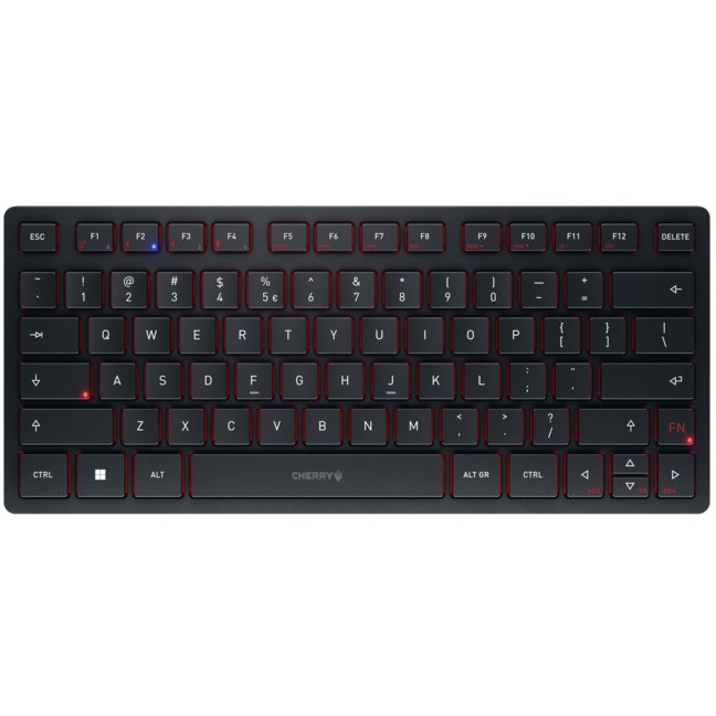 Tastierë pa kabllo Cherry KW 9200 Mini / QWERTY - Zezë - Figura 5