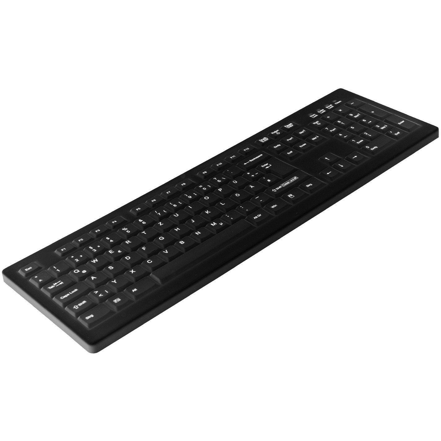Tastierë me kabllo Cherry AK-C8100 / German Layout - Zezë