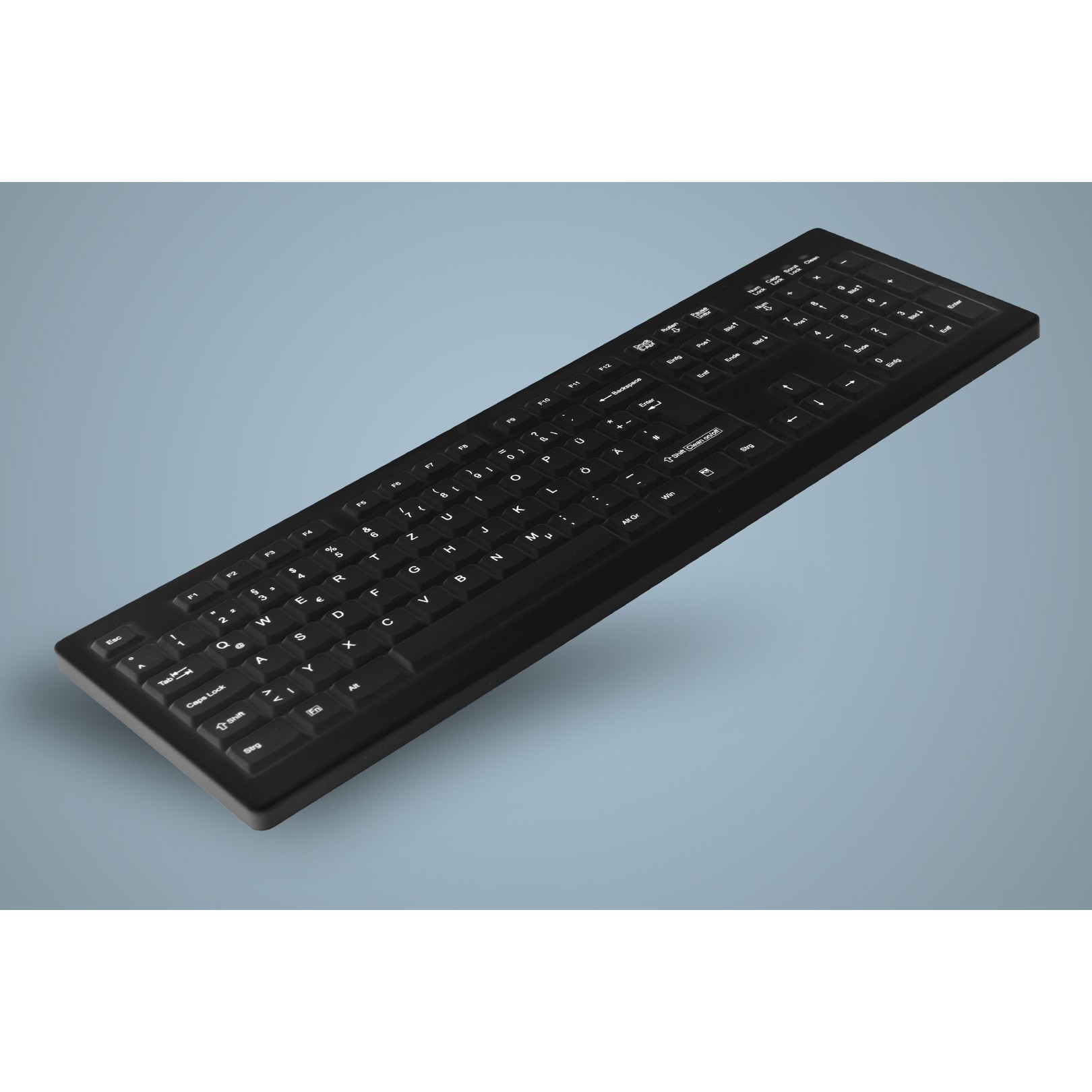 Tastierë me kabllo Cherry AK-C8100 / German Layout - Zezë - Figura 3