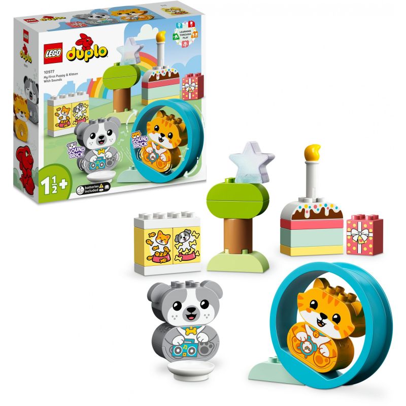 LEGO Duplo My First Puppy & Kitten - Figura 3