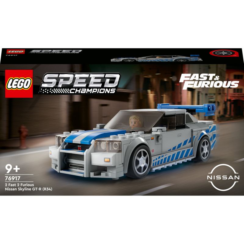 LEGO Speed Champions 2 Fast 2 Furious Nissan Skyline GT-R No. 76917