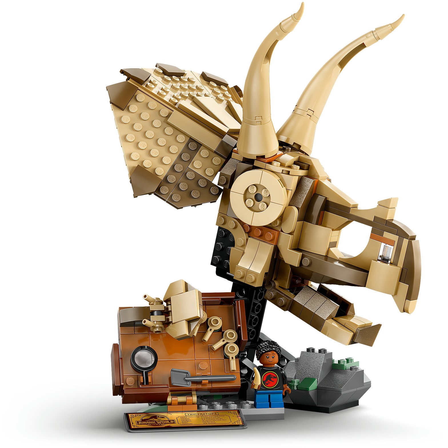 LEGO 76969 Jurassic World Dinosaurier-Fossilien: Triceratops - Figura 4
