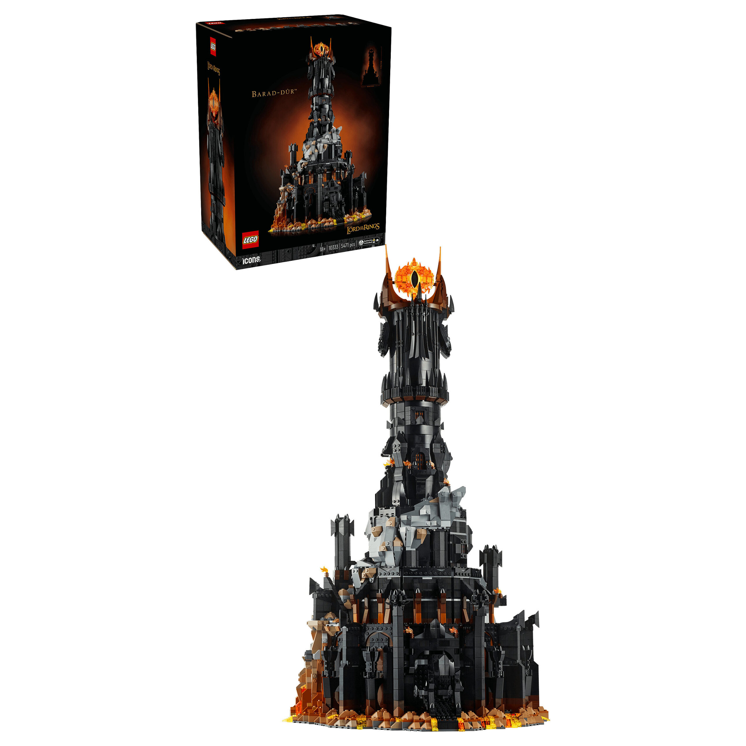 Lego Icons The Lord of the Rings Barad-dûr - Figura 5