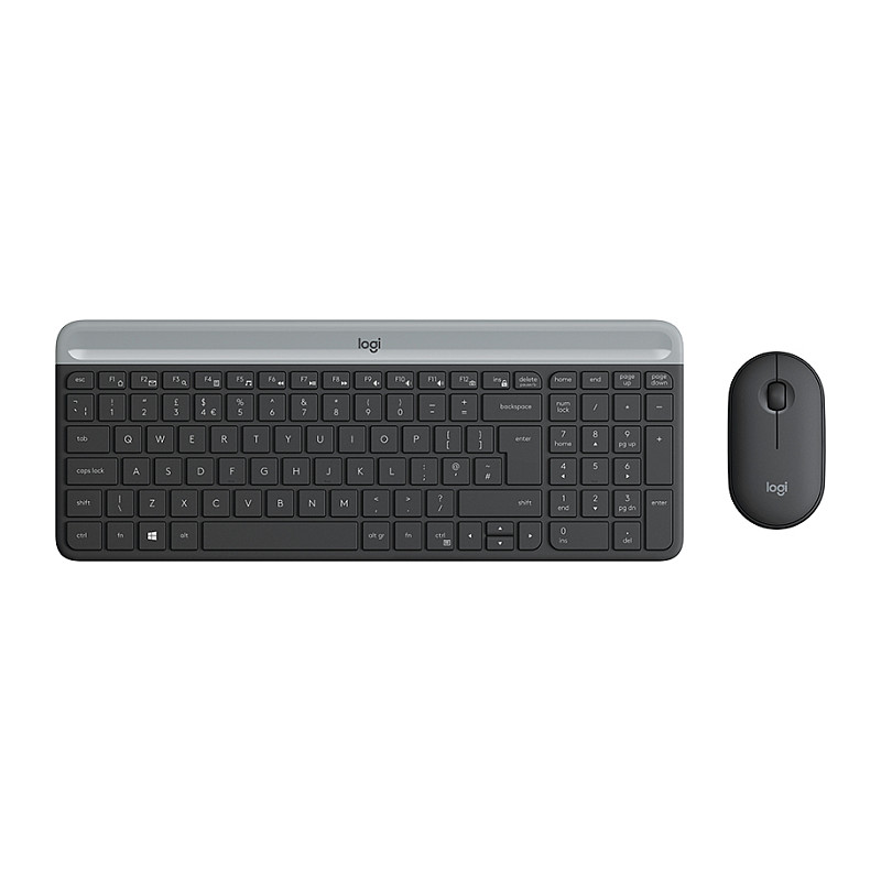 Combo (Tastierë & Maus) Logitech Slim - Zezë