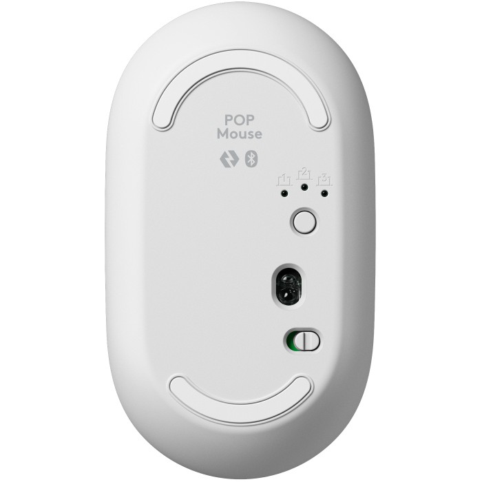Combo (Tastierë & Maus) Logitech POP Icon Bluetooth / pa kabllo / QWERTZ / e bardhë dhe portokalli - Figura 4