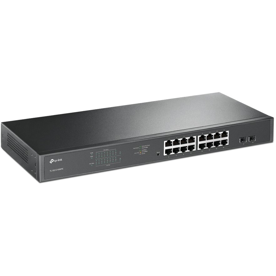 Switch TP-Link TL-SG1218MPE / 16+2 Porte / Gigabit PoE+ - Figura 2
