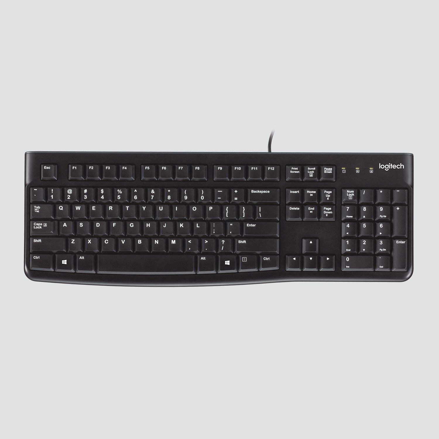 Tastierë me Kabllo Logitech K120 / Swiss Layout – Zezë - Figura 4