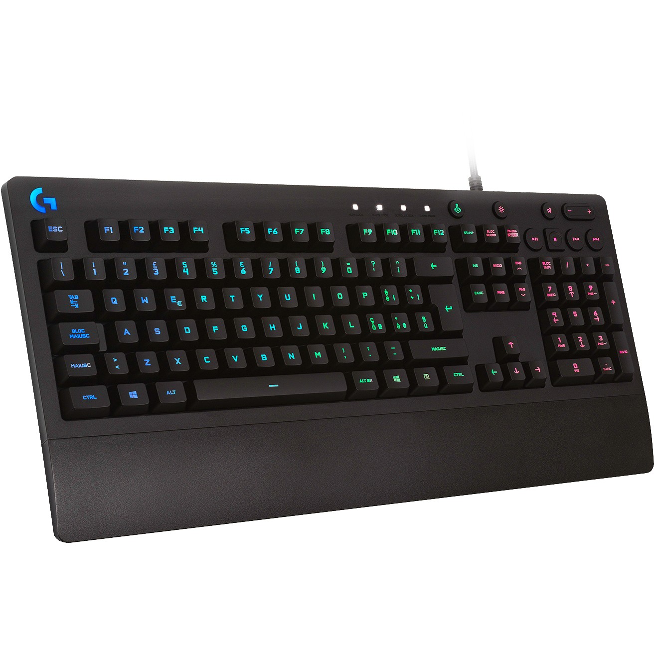 Tastierë Gaming Logitech G213 Prodigy Wired / QWERTY - Zezë