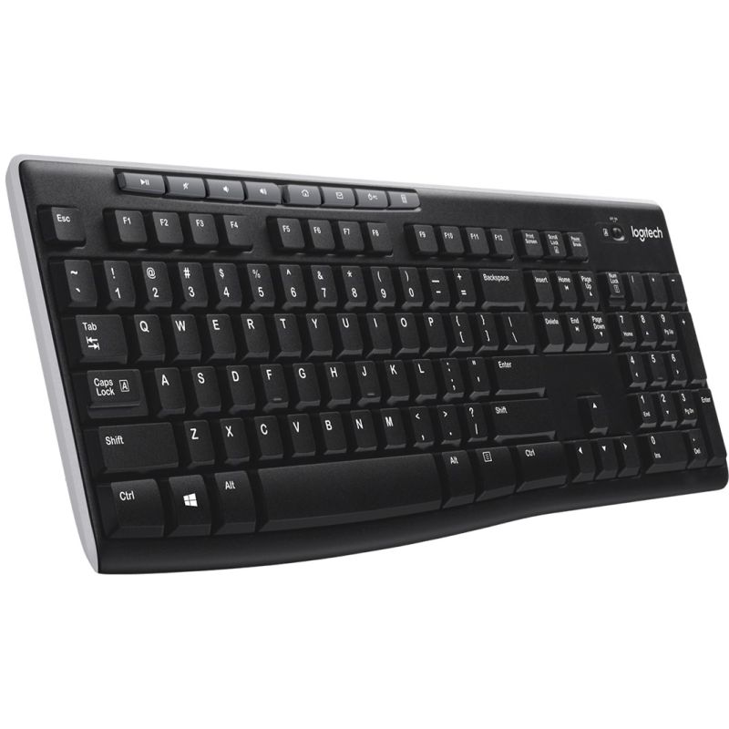 Tastierë pa kabllo Logitech K270 / QWERTY- Zezë