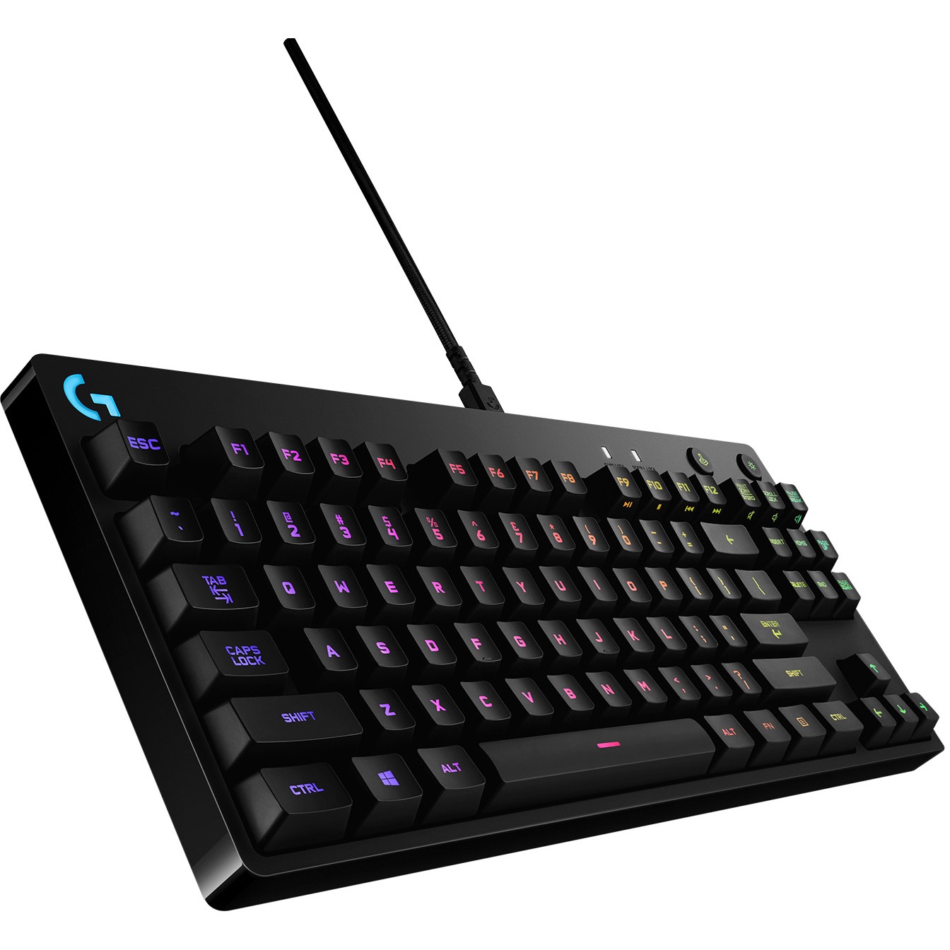 Tastierë Gaming Logitech G Pro Wired / AZERTY - Zezë - Figura 2