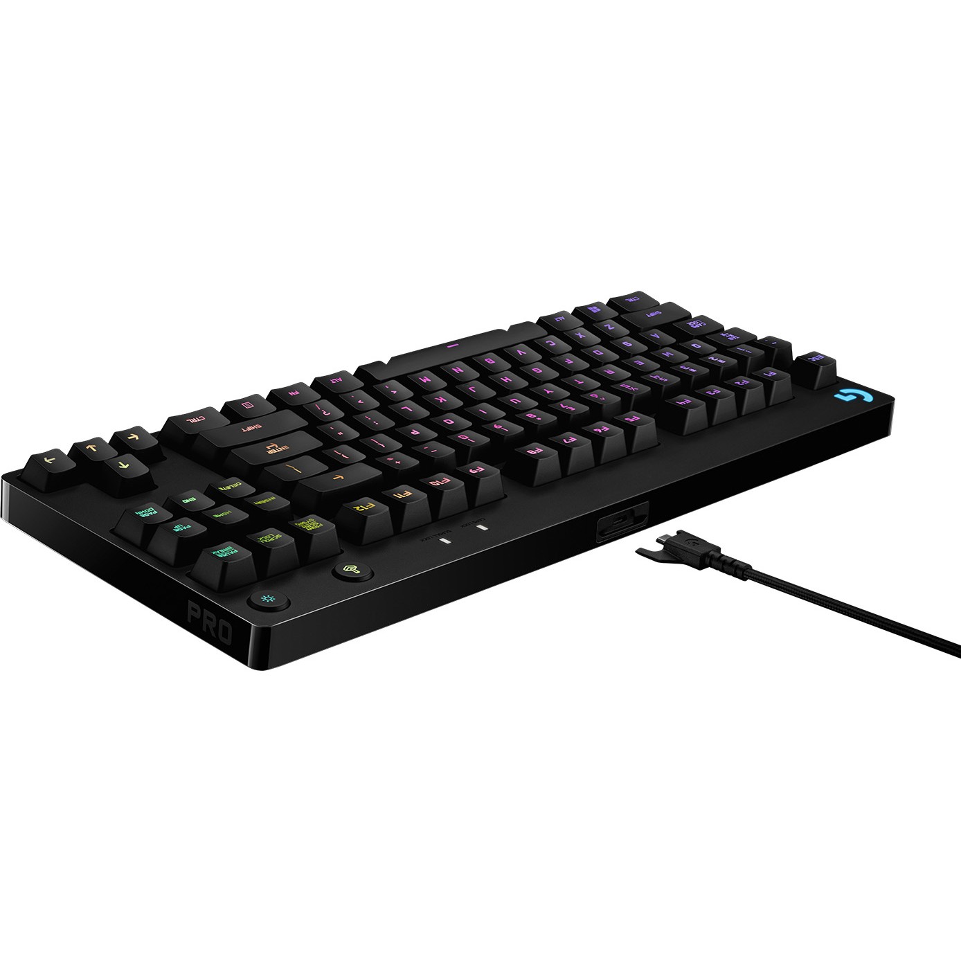 Tastierë Gaming Logitech G Pro Wired / AZERTY - Zezë - Figura 4