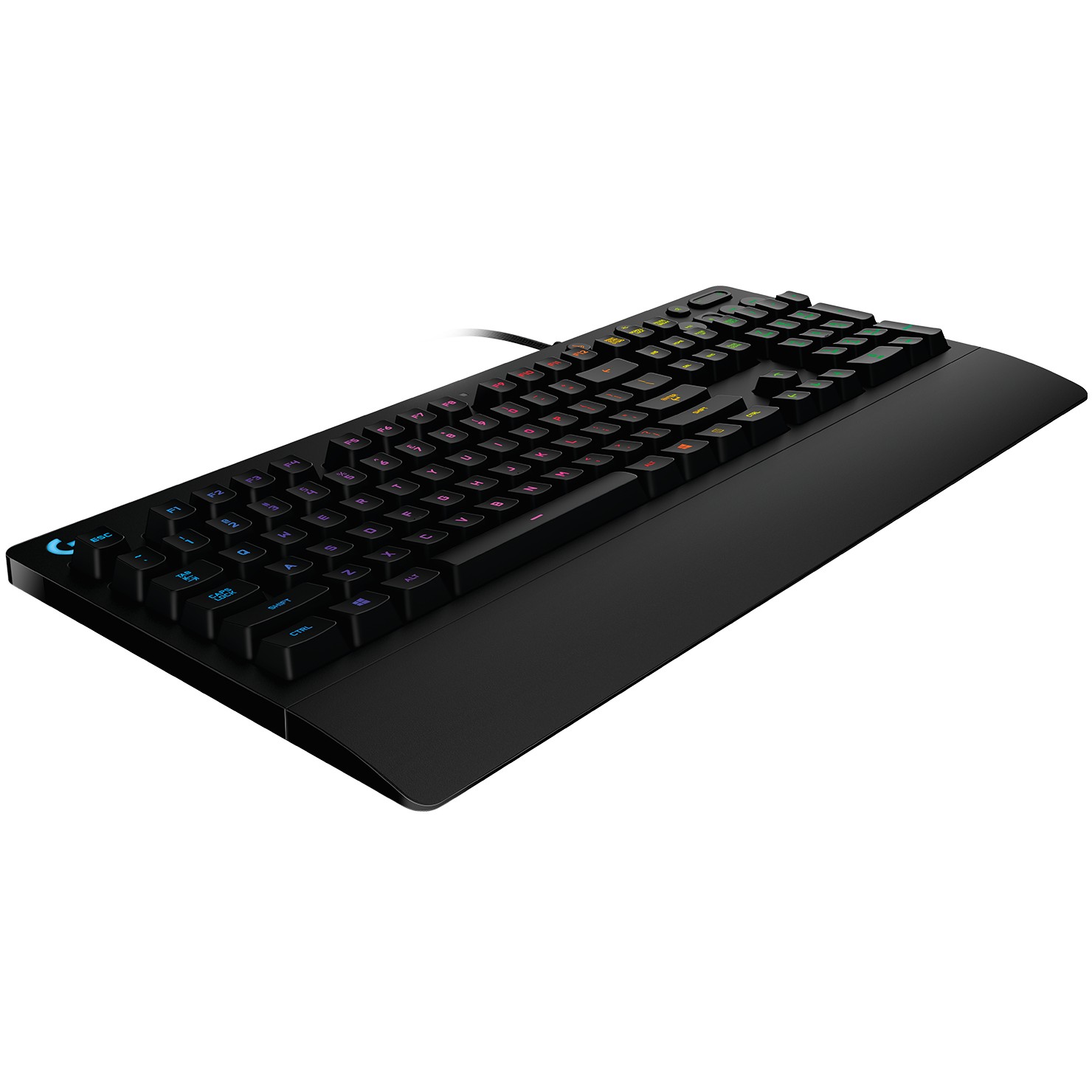 Tastierë Gaming Logitech G213 Prodigy / USB / mekanike / QWERTY / RGB LED / e zezë