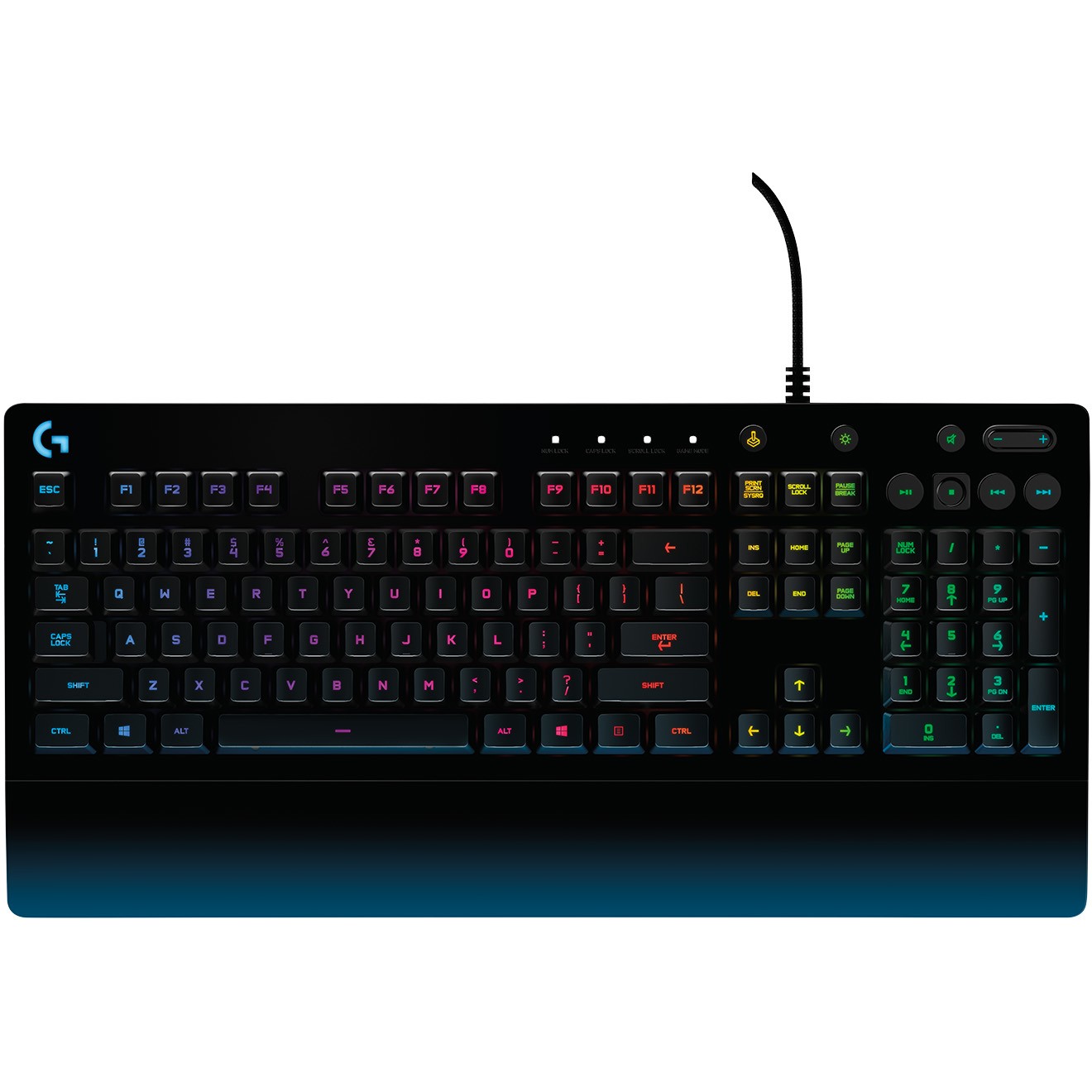 Tastierë Gaming Logitech G213 Prodigy RGB Wired / AZERTY - Zezë - Figura 2