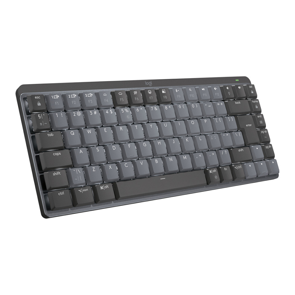 Tastierë pa kabllo MX Mechanical Mini / QWERTY / US Language – Zezë / Gri - Figura 3